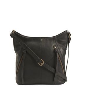 FRYE Black Ari Leather Crossbody
